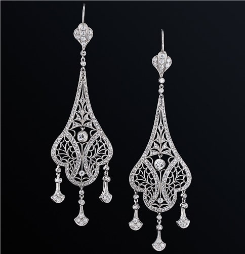 Edwardian Jewelry,سبک های طراحی جواهرات,سبک جواهرات